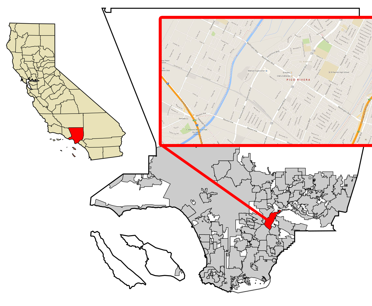 Map | Potter Handy, LLP